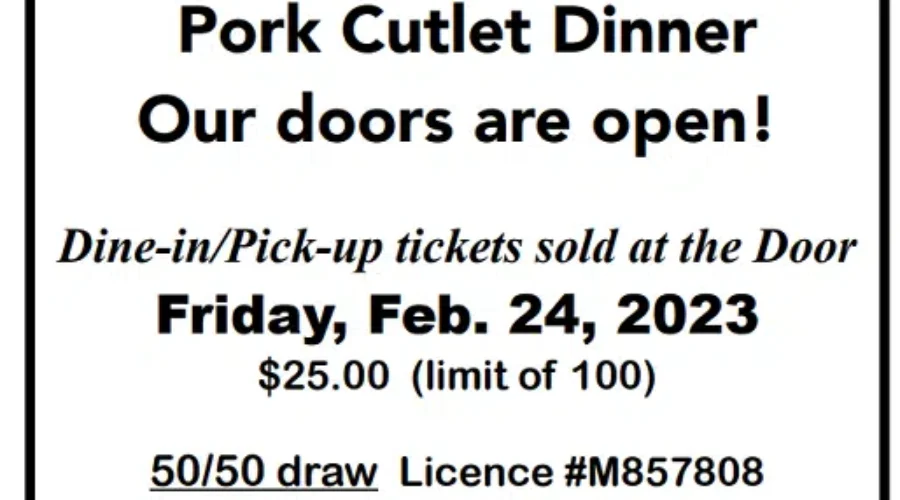 Legion Ladies Auxiliary Monthly Supper – February 2023 – Vicki Jewell Interview