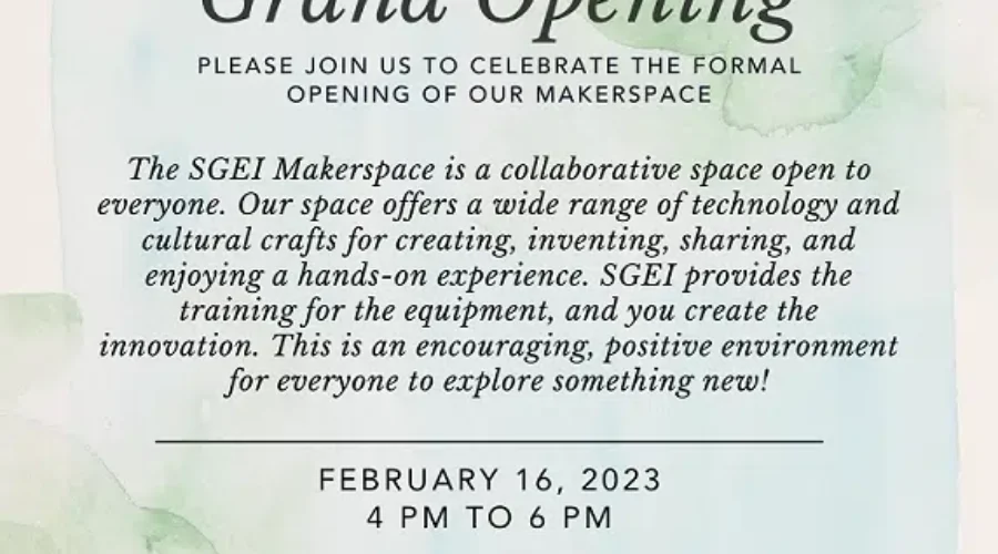Seven Generation Education Institute Makerspace Grand Opening – Maggie LeMesurier & Christine Woolsey Interview