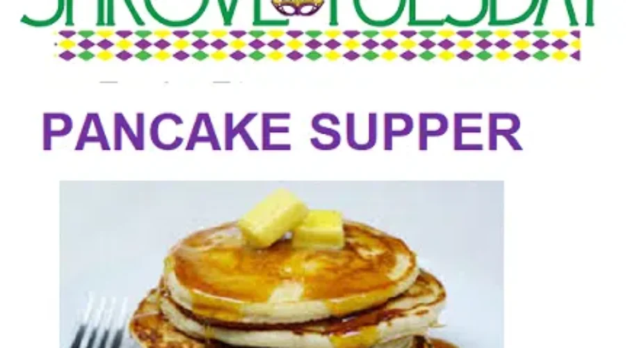 Shrove Tuesday Pancake Supper – Holy Trinity Episcopal Church In I-Falls – Deacon Lee Grim Interview