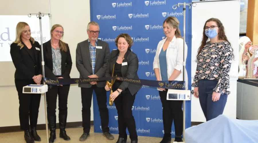 LU cuts the ribbon on new nursing simulation lab