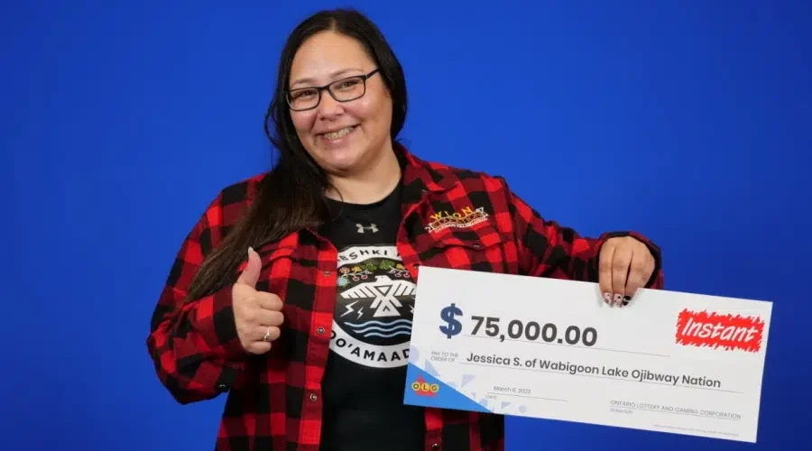 $75k lottery winner in Wabigoon Lake Ojibway Nation