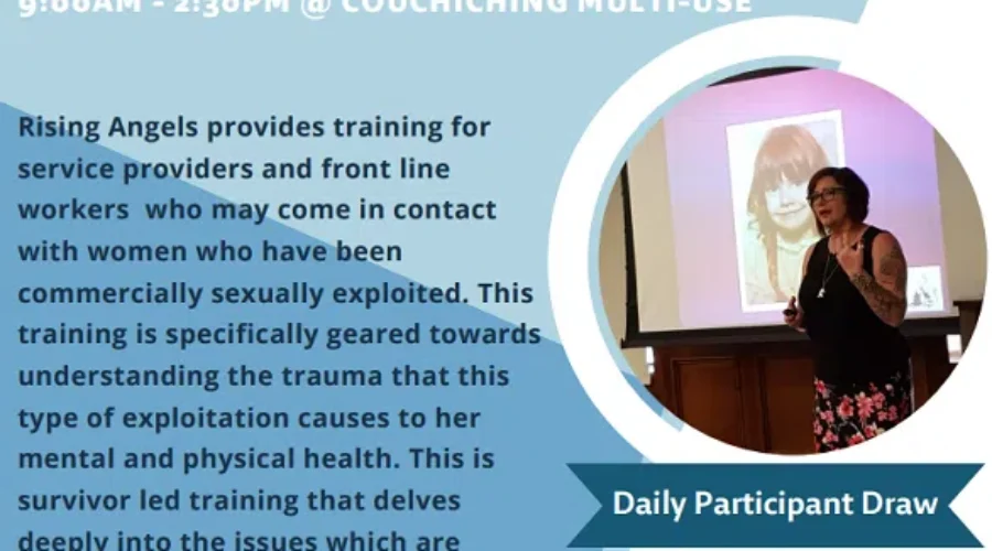 “Rising Angles “- Giishkaandago’Ikwe Health Services – Ginny Heilman Interview