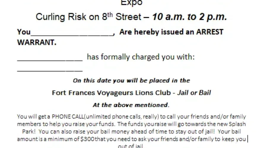 Voyageur Lions Club Jail or Bail – Bill Michl Interview