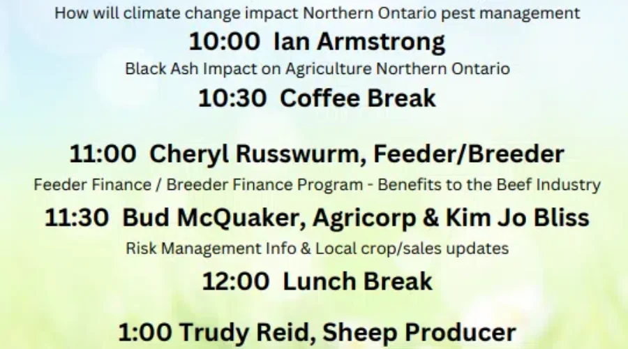 Ag Day 2023 – Rainy River Federation of Agriculture – Tracey Haglin Interview