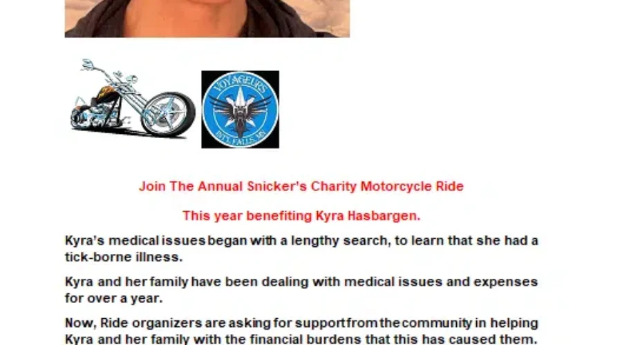 Snicker’s Charity Motorcycle Ride – Voyageurs Riding Club – Carl Jantzen Interview