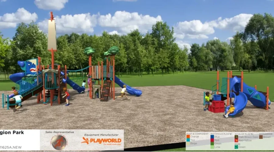 New playground equipment coming to Legion park