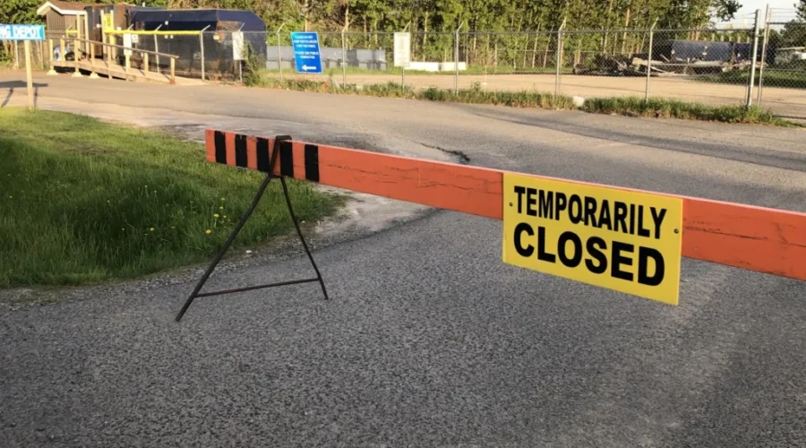 Fire shuts down recycling efforts