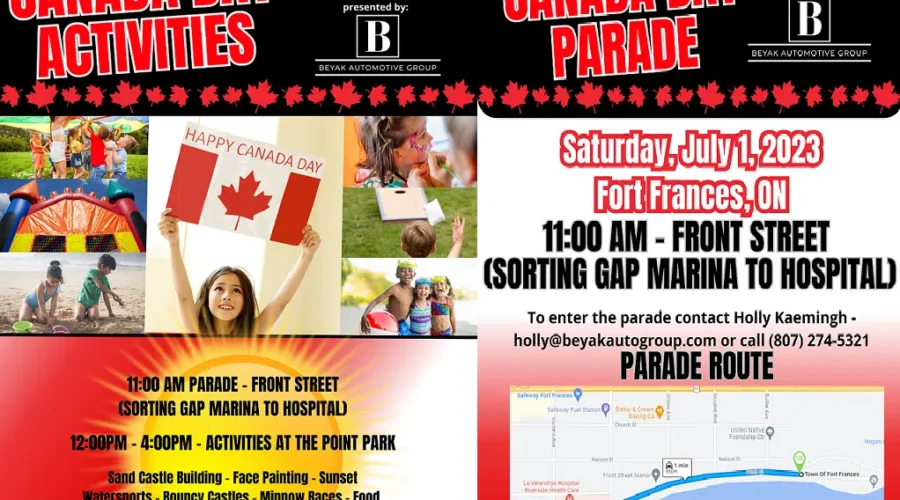 Canada Day In Fort Frances – Beyak Automotive Group – Holly Kaemingh Interview