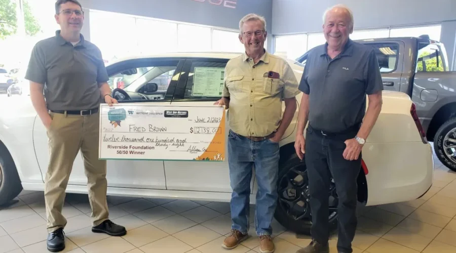 Riverside supporter wins $12 grand