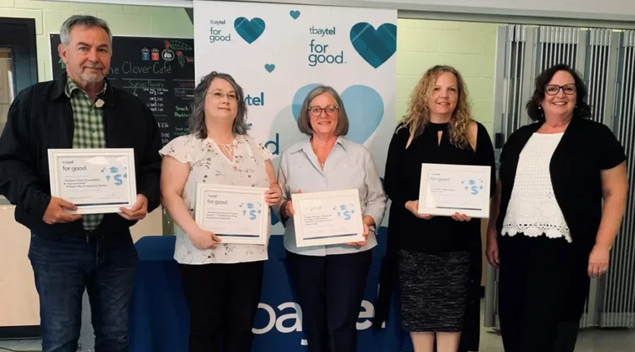 6 groups share $30k from Tbaytel for Good