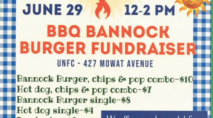 BBQ Bannock Burger Fundraiser – The United Native Friendship Centre – Melanie McPherson Interview