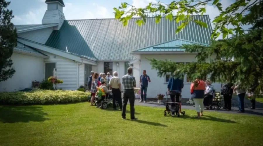 Church kitchen undergoing renovations