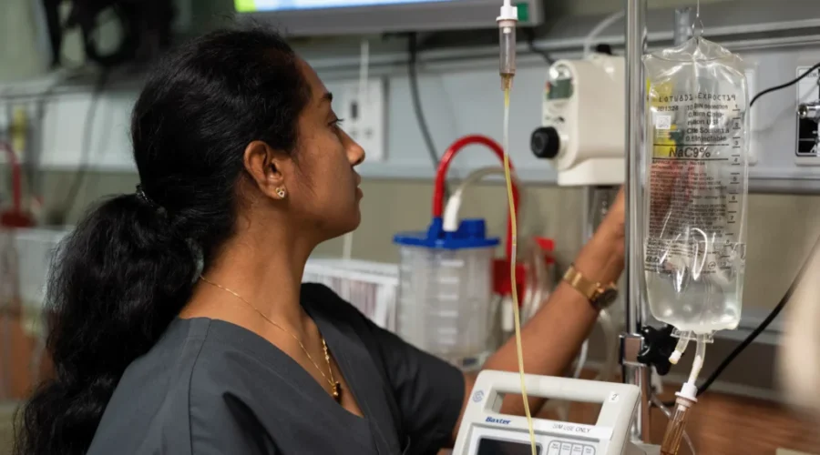 International students studying at regional campuses