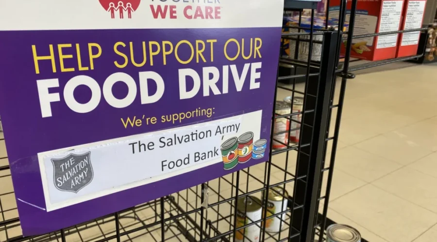 Food drive underway for the Salvation Army