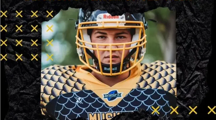 Muskies football player honoured
