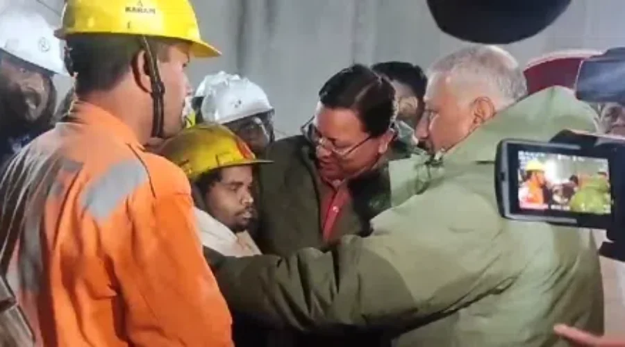 Workers rescued from collapsed tunnel in India after more than 2 weeks