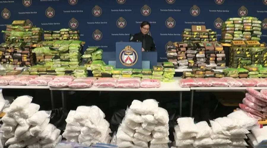 Toronto police make city’s largest ever drug bust
