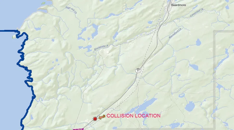 UPDATED Highway 11 reopened following collision