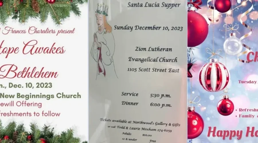 Christmas Cantata, Santa Lucia Supper & Rainycrest Christmas Concert – Diane Maxey Interview
