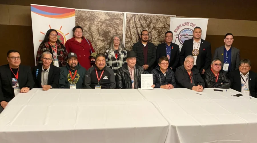 First Nations cross the border to sign MOU
