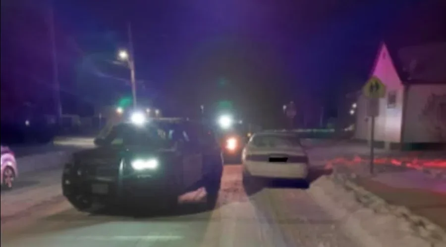 Parked OPP cruiser struck by impaired driver
