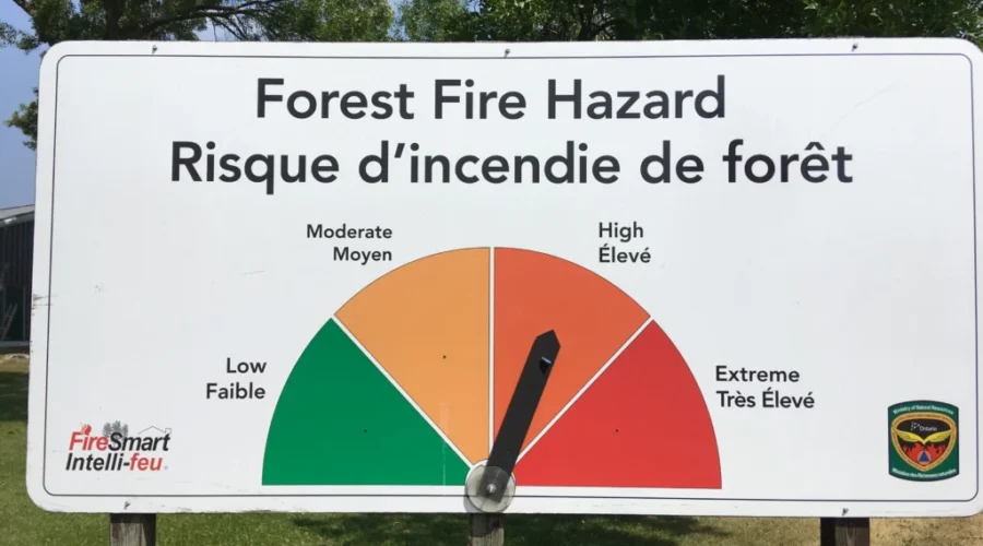 Forest fire crews deal with a few fires this week