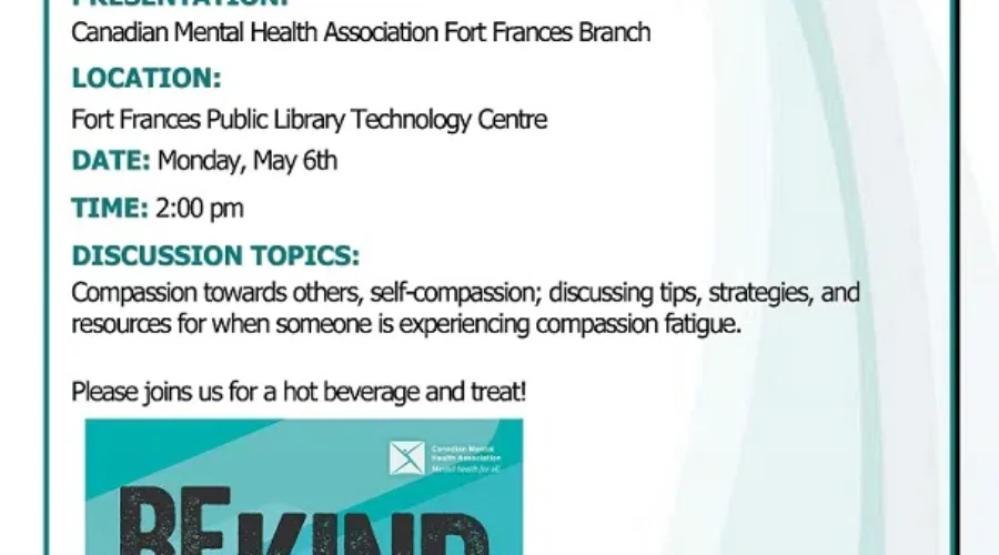 “Compassion Connects Us” – CMHA Fort Frances Presentation – Cortney Caldwell Interview