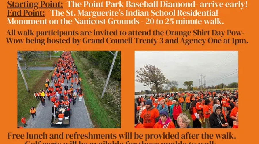 Truth & Reconciliation Day/Orange Shirt Day Awareness Walk 2024