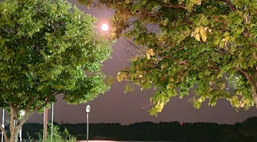 Full Moon On The Waterfront