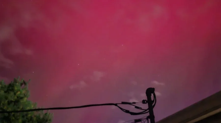 Northern Lights grace Canada’s night sky on Thursday