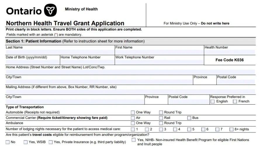 Health travel grant program enhanced Dec. 1