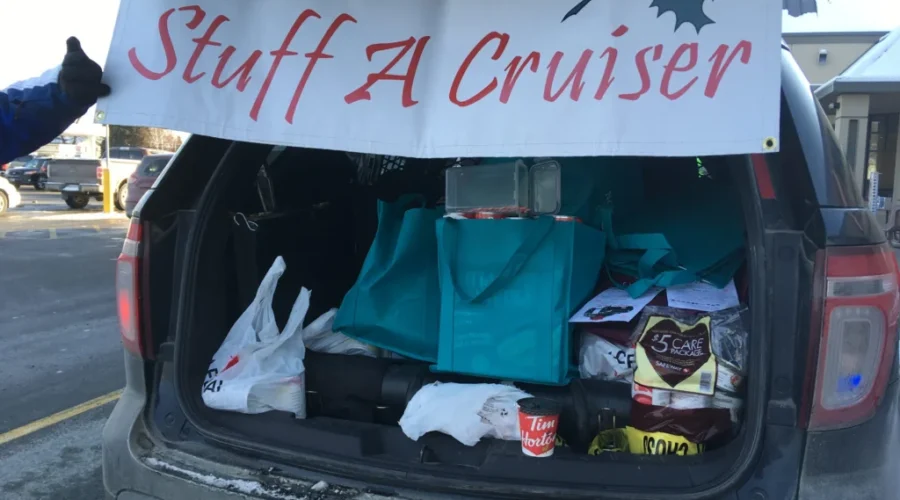 Stuff-a-Cruiser ready to go Saturday
