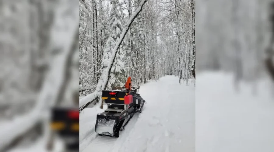 Little snow leaving snowmobile trails unusable