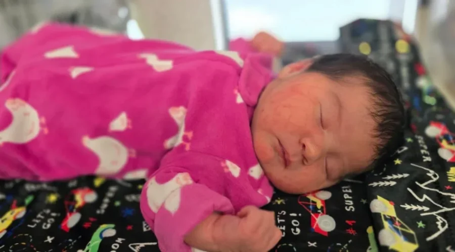 First baby for 2025 in Fort Frances is a girl