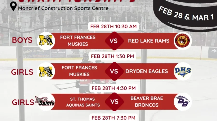 NorWOSSA hockey playoffs this weekend