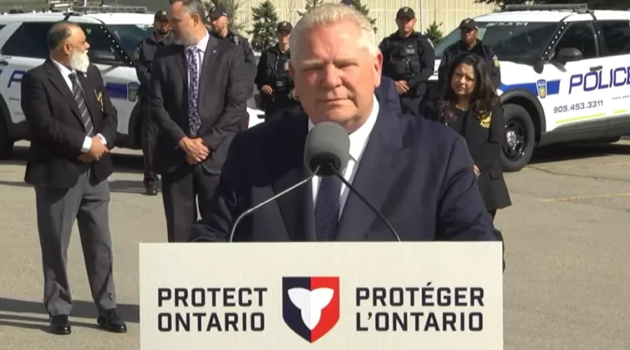 Ford looks to federal government again for bail reform.