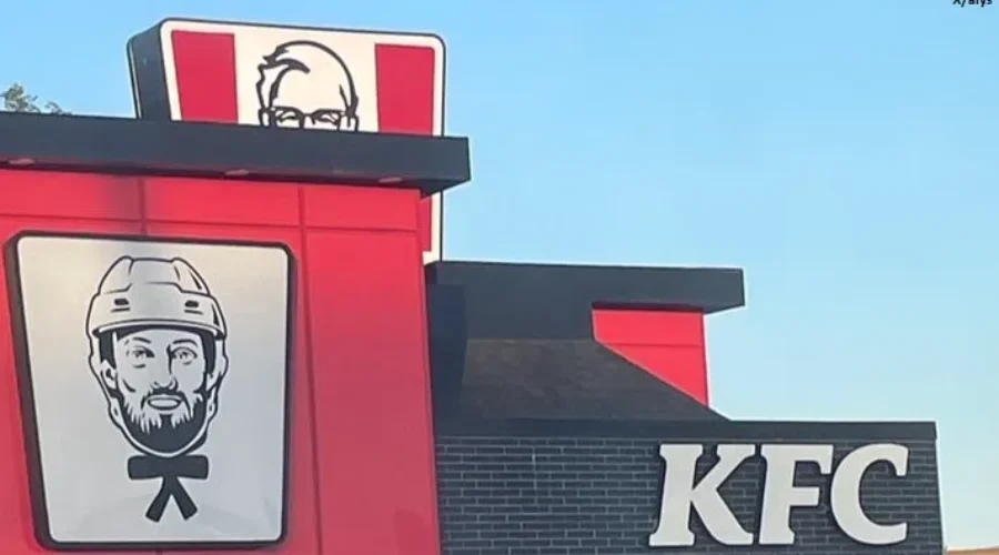 Winnipeg KFC Rebrands To Celebrate Jets Forward Kyle Connor