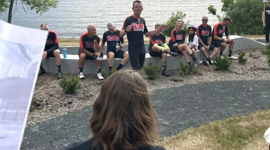 Terry Fox Ride of Hope arrives in Kenora