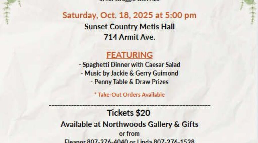 Benefit dinner for Megan Finlayson: Eleanor Barron interview