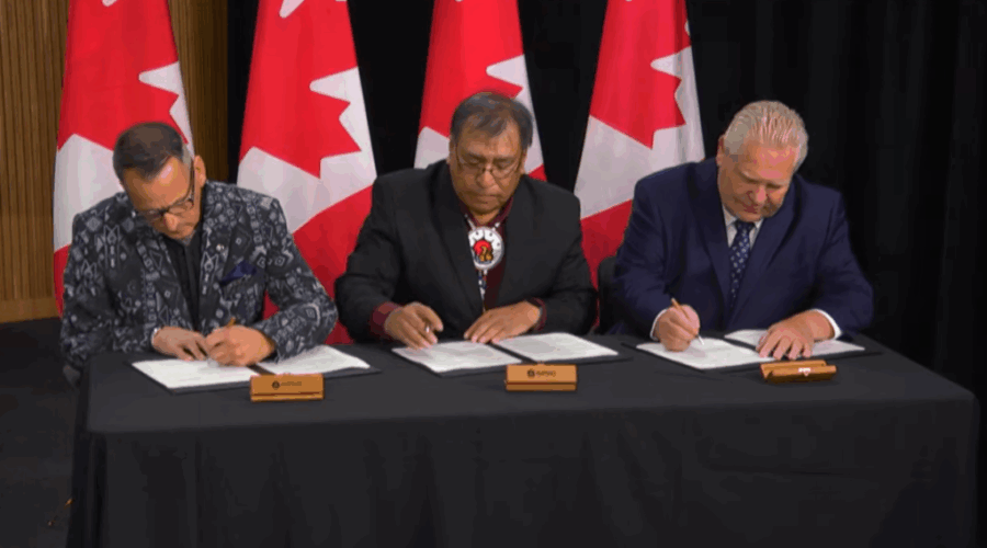 Ring of Fire road agreement signed