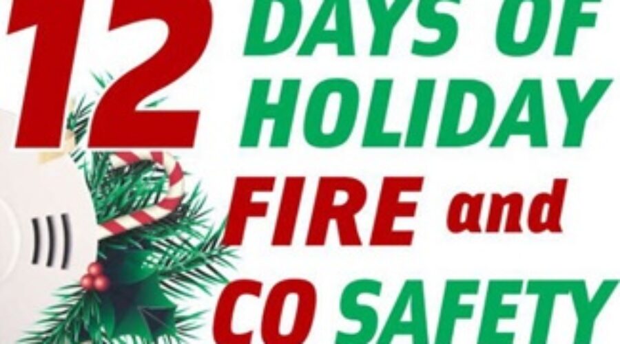 12 Days of Holiday Fire & CO Safety Contest: Dec. 12th Winner