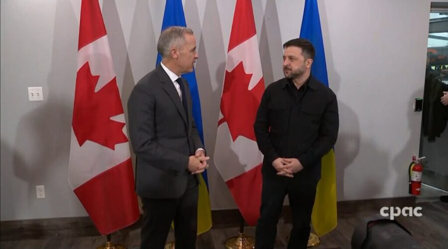 PM Carney speaks with Ukrainian president in Halifax