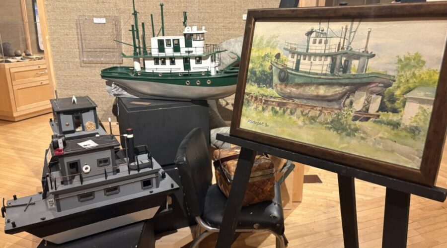 Hallett painting finds home at Fort Frances Museum